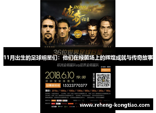 11月出生的足球明星们：他们在绿茵场上的辉煌成就与传奇故事